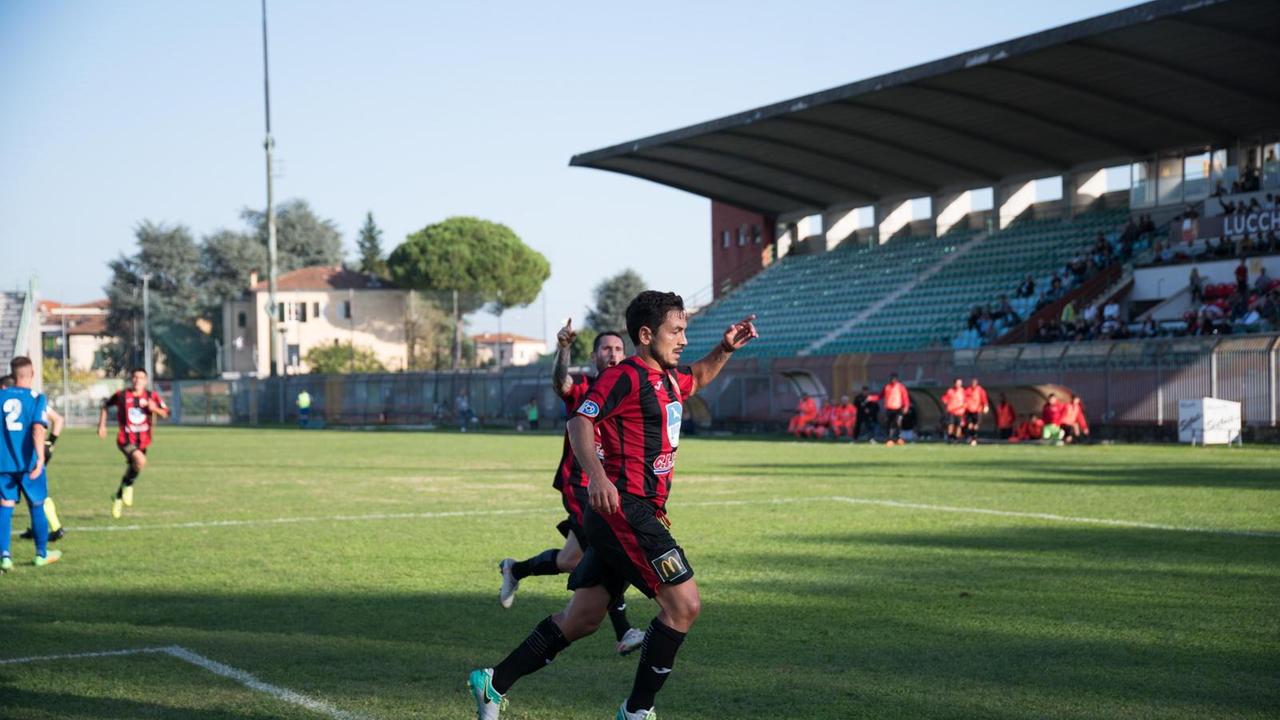 Di Cruciani il gol vittoria a Bra (foto archivio)
