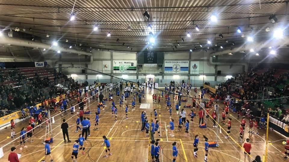 Un momento della Prato Kid Sport Marathon