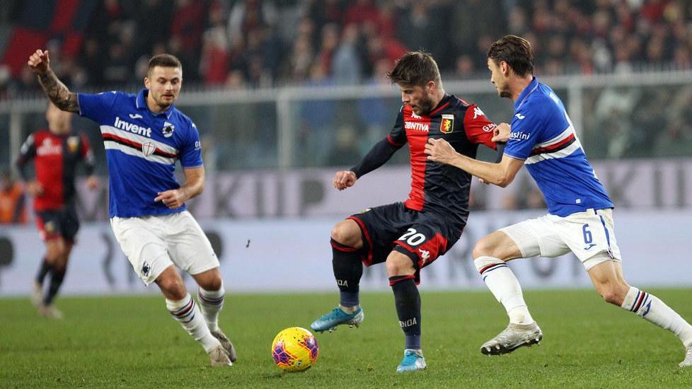 Ranieri e la Sampdoria, mai dire mai Gabbiadini colpisce al cuore il Genoa Un brutto derby deciso soltanto nel finale