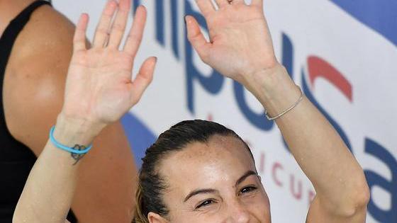 È tornata mamma Cagnotto Vince a due anni dal parto