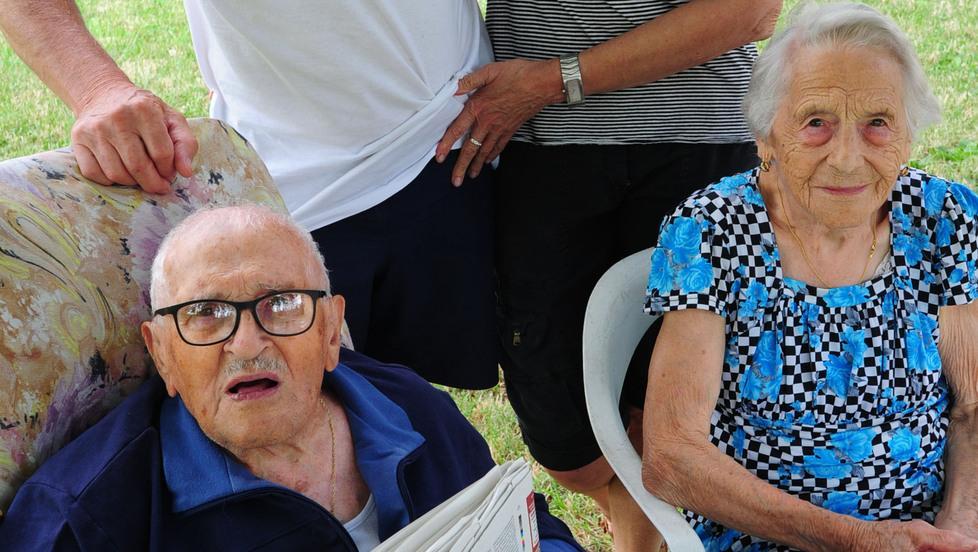 Lui 105 anni, lei 95: superfan di Vasco
