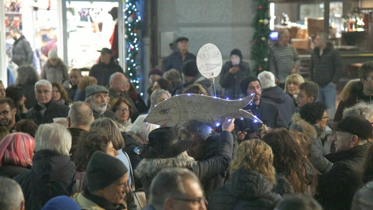 “Olbia non si lega” e legge le parole di Gramsci