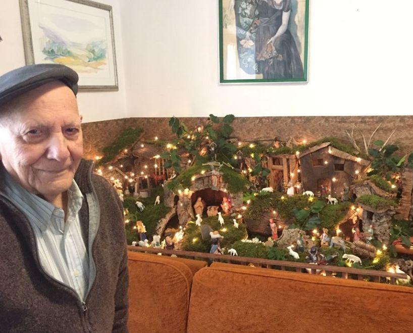 Il presepe di zio Meuccio: «Una storia lunga 77 anni» 