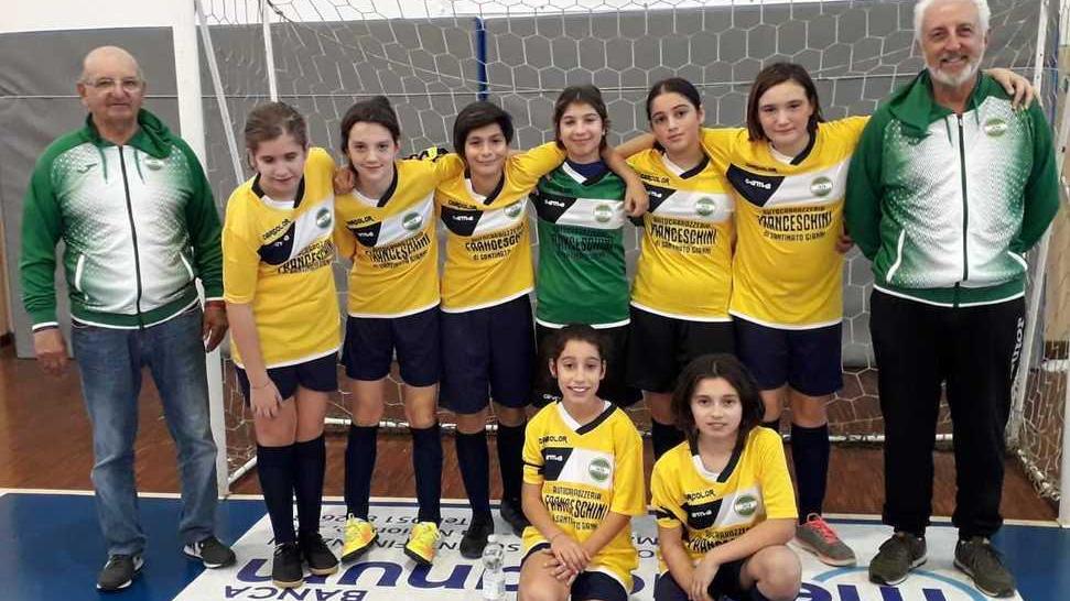 Ecco le “pulcine terribili” A Coronella l’under 12 ha preso gusto a vincere