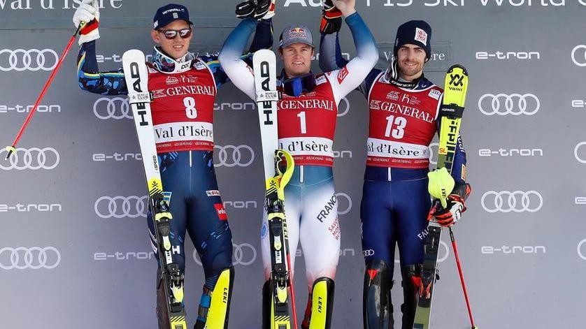 Gross è terzo nello slalom