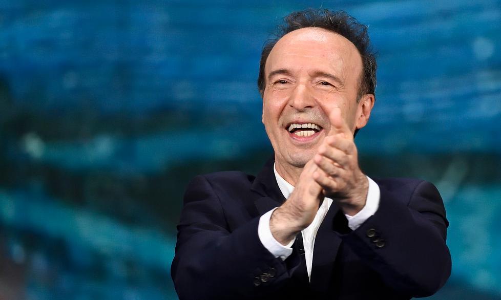 Benigni torna a Sanremo «È la festa più bella, eccome se ci vado...»