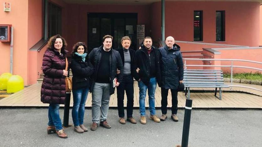 Sopralluogo di FdI negli ospedali in Valle del Serchio