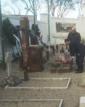 Cerimonia al Sacrario militare di Milis