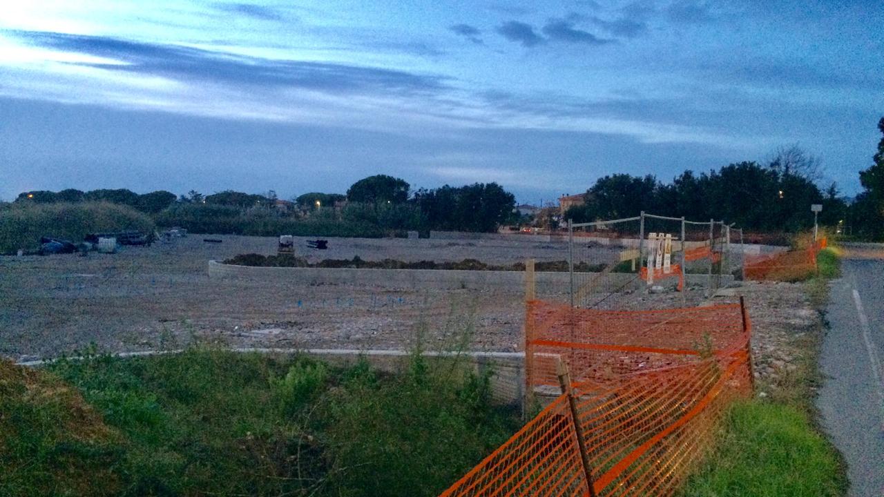 Il cantiere alle Morelline (foto Falorni/Silvi)