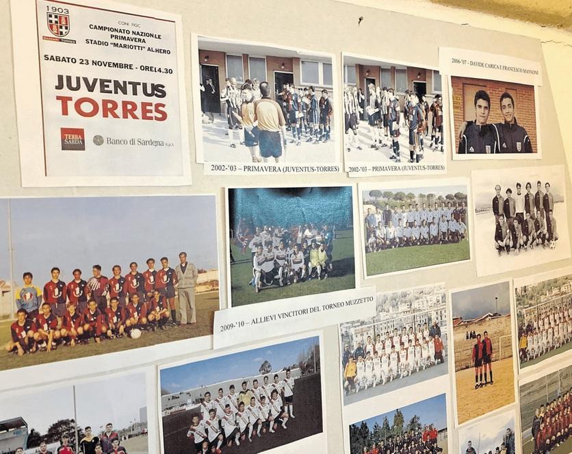 Sassari si racconta con le foto storiche del vivaio rossoblù