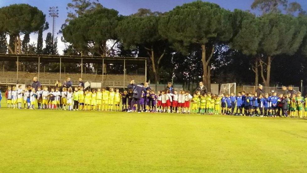 Primi calci 2012 in campo al torneo di Follonica
