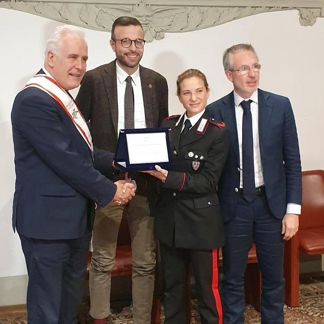 Bongiorni premiata in Regione con una targa