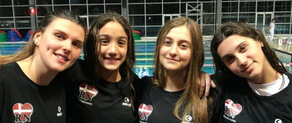 Reggiana Nuoto, primi successi
