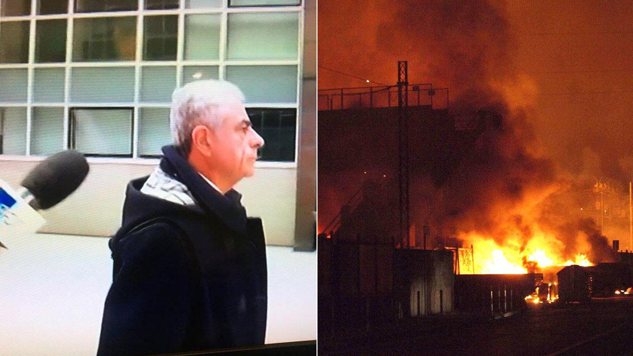 Mauro Moretti a Palazzo di giustizia a Firenze e la ferrovia di Viareggio in fiamme il 29 giugno 2009