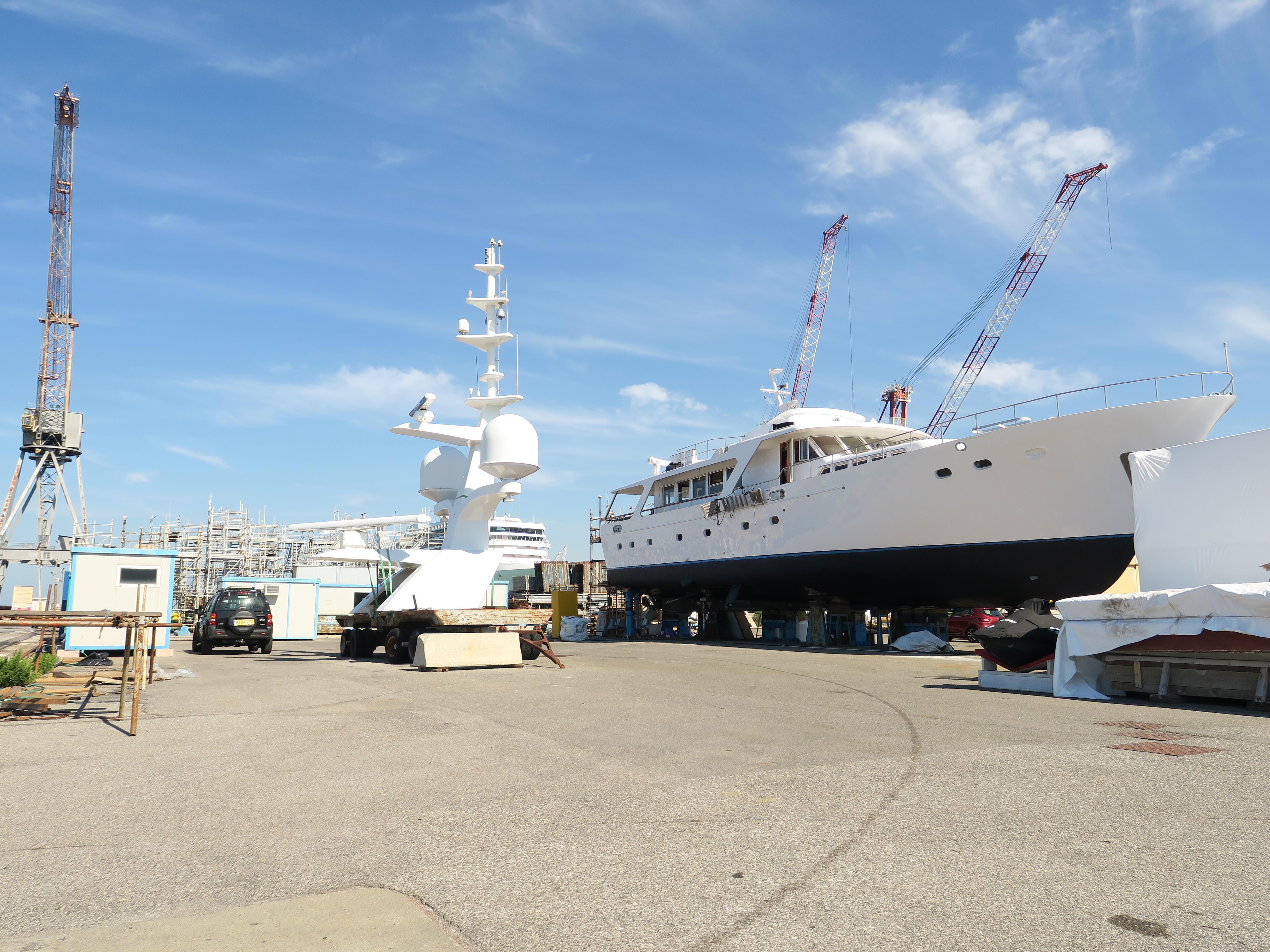 L'area di Azimut Benetti (foto d'archivio)