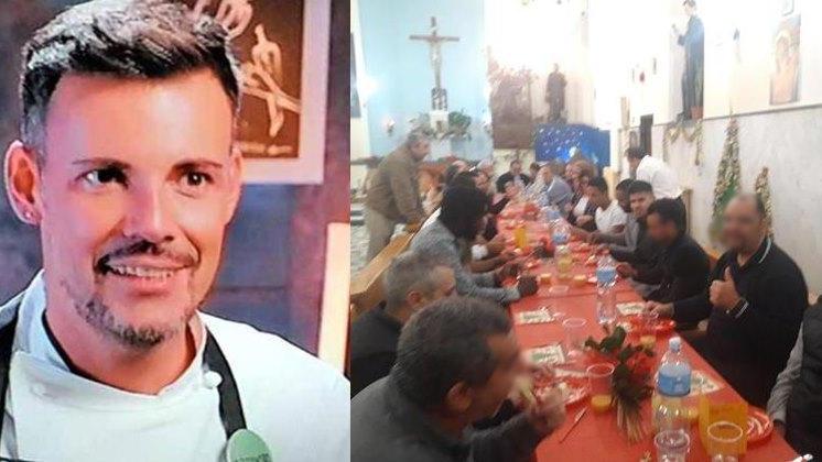 Pranzo in carcere a Massa con lo chef: «Crediamo in voi»