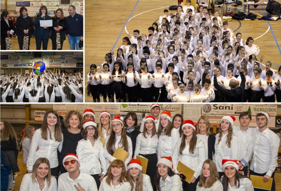 Il concerto di Natale delle scuole è un successo