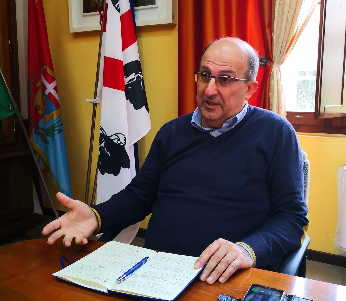 Il sindaco di Bosa Piero Casula