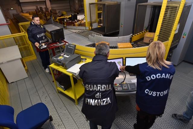 L'intervento della guardia di finanza