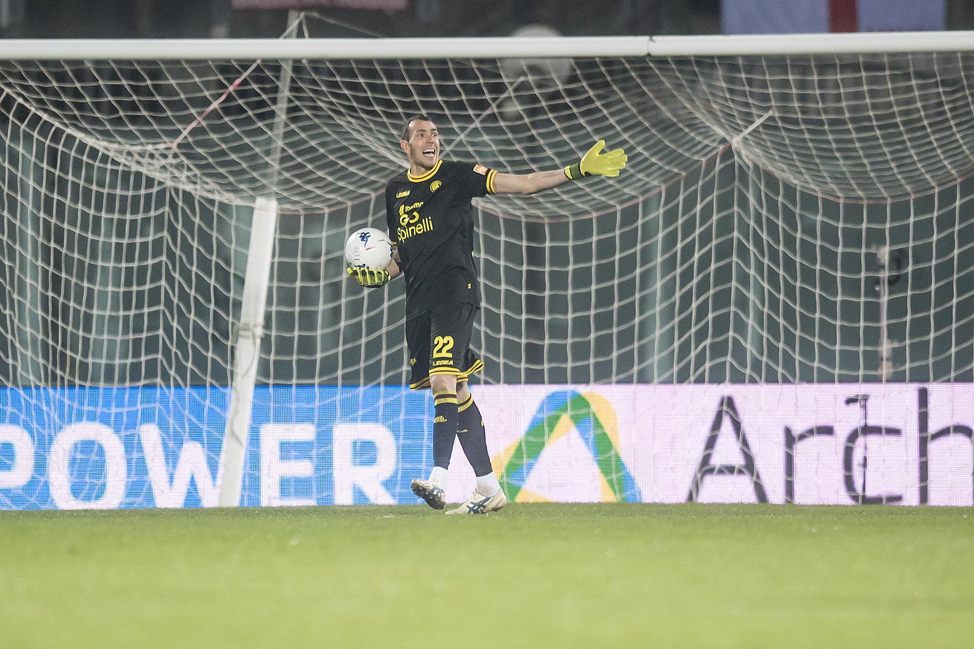 L'ex portiere del Livorno, Luca Mazzoni (foto Andrea Masini/Pentafoto)