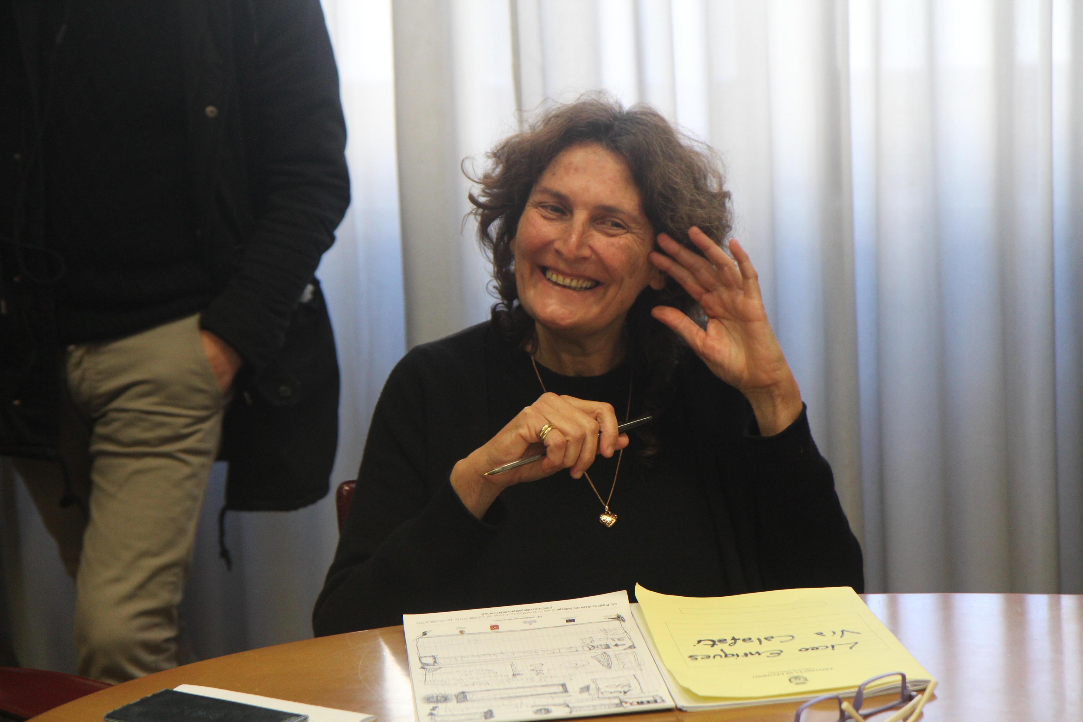 La presidente della Provincia, Marida Bessi
