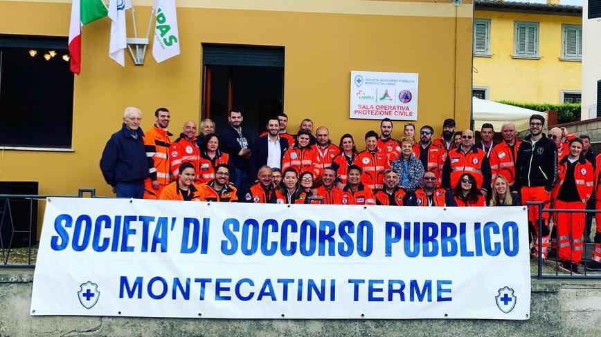 100 volontari e 20 mezzi per il Soccorso Pubblico