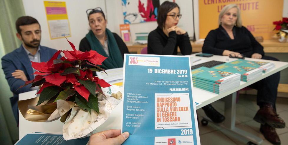 Da sinistra: Luca Caterino, Silvia Brunori, Daniela Bagattini e Giovanna Sottosanti (Foto Nucci)