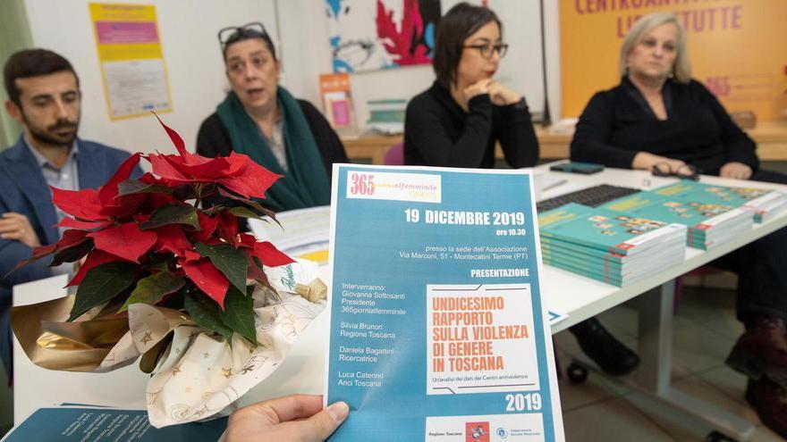 Da sinistra: Luca Caterino, Silvia Brunori, Daniela Bagattini e Giovanna Sottosanti (Foto Nucci)