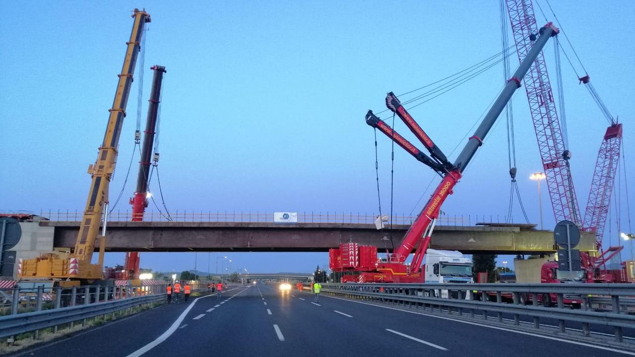 Asse viario Firenze-Prato: inaugurato il ponte sull'A11