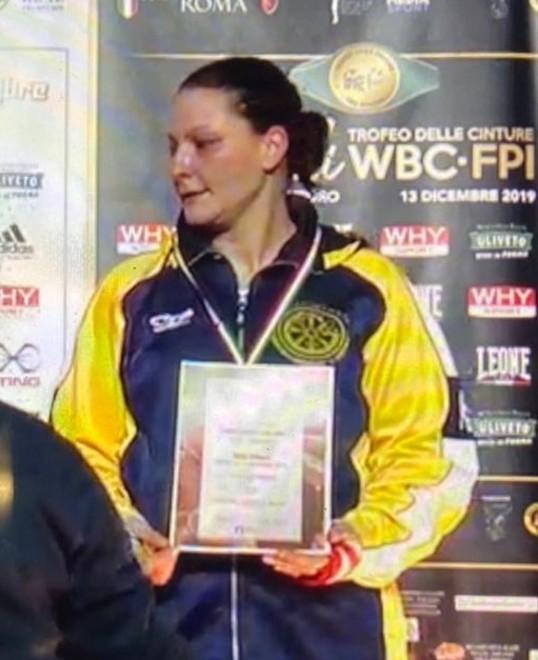 La pugile Annalisa Ghilardi è vice campionessa italiana