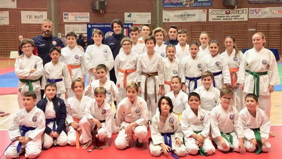 Lo Yoseikan trionfa al Trofeo di Natale di karate