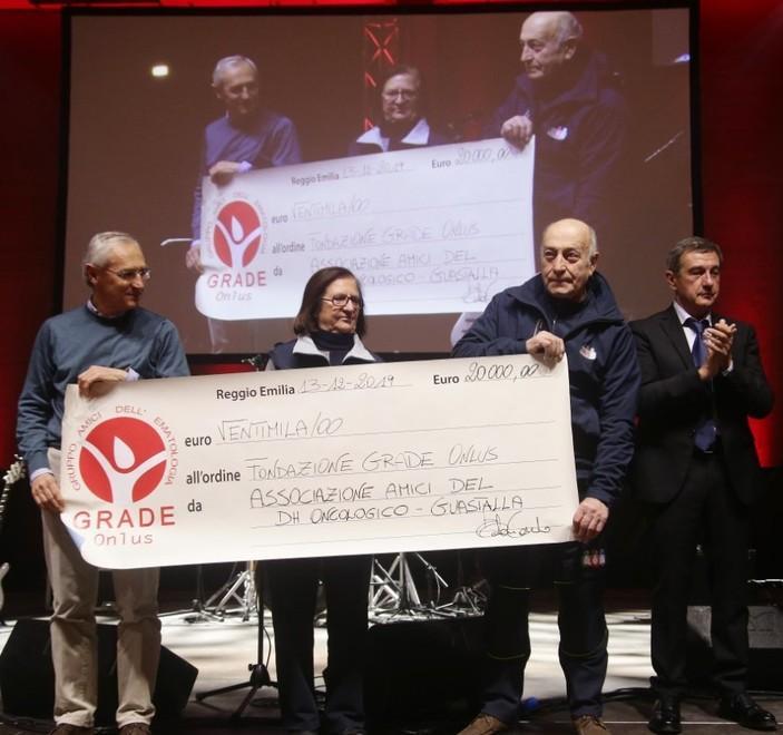 Al Grade altri 20mila euro dagli Amici del Day Hospital 