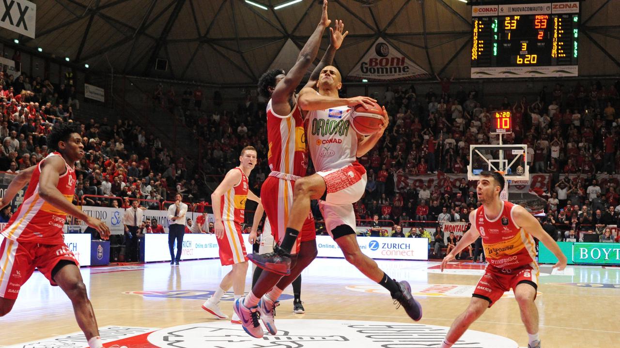 Un momento della partita (Foto Lorenzo Gori)