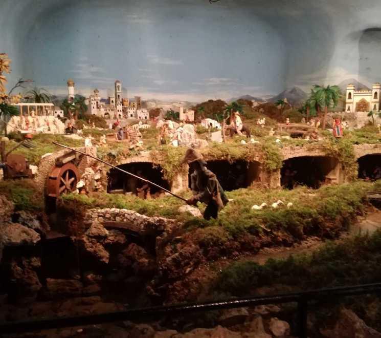 Il presepe di Pallerone, sette minuti di magia «Da noi è sempre Natale» - LE FOTO