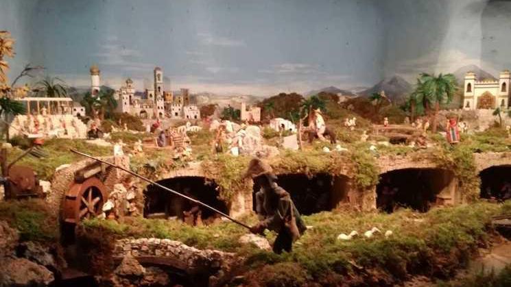 Il presepe di Pallerone, sette minuti di magia «Da noi è sempre Natale» - LE FOTO