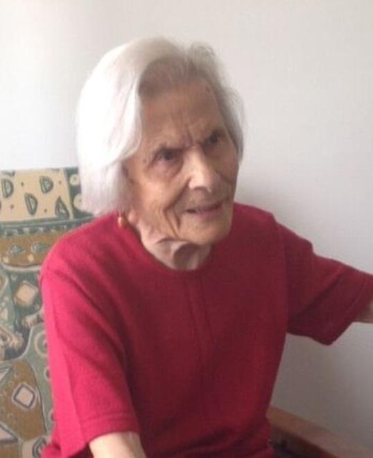 Clorinda si è spenta a 104 anni, era la sorella del pugile Fabbroni 