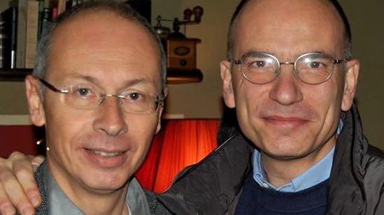 L’ex premier Enrico Letta al circolo Arci di Pisanova
