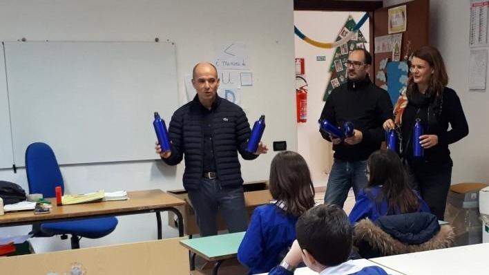 Ottocento borracce in dono nel Parco di Tepilora per dire «No alla plastica»