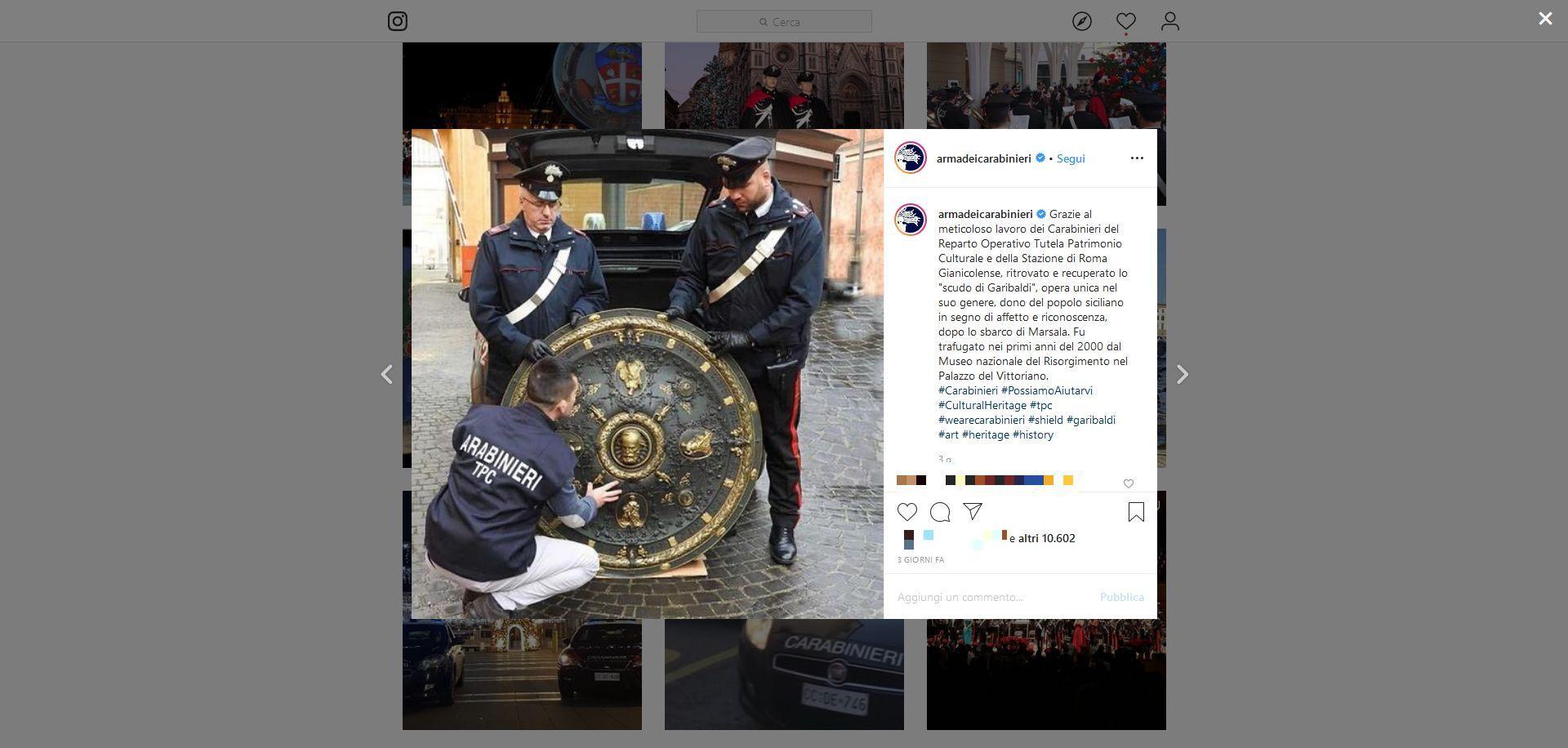 Reggio Emilia, insulta i carabinieri su Instagram: denunciato adolescente reggiano