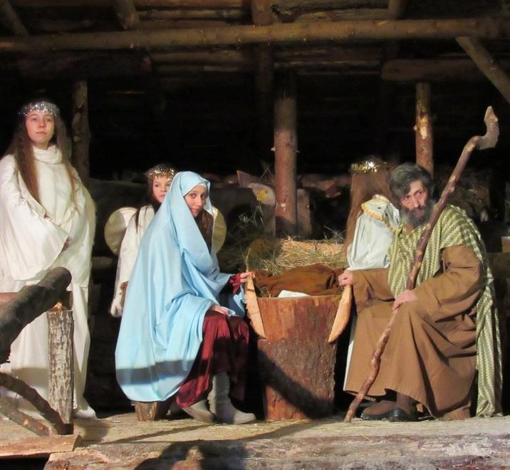 Fiumalbo, in scena il presepe vivente e il pastore Nizzi è San Giuseppe 