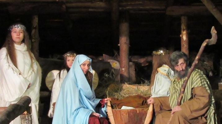 Fiumalbo, in scena il presepe vivente e il pastore Nizzi è San Giuseppe