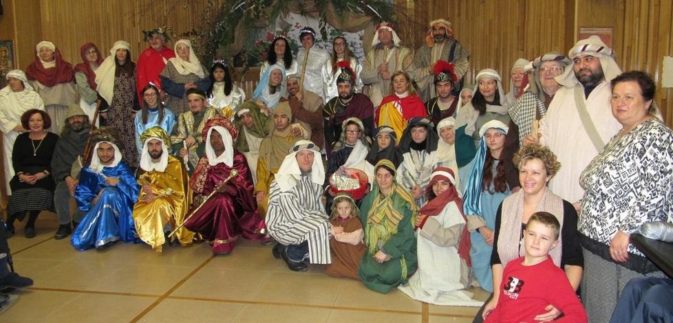 Il presepe vivente rende omaggio a Padre Sebastiano 