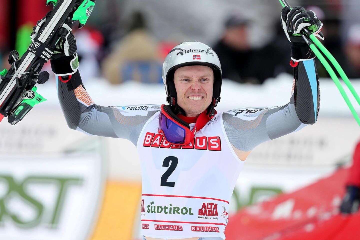 Sci, Kristoffersen vince il gigante 