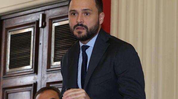 Il sindaco di Montecatini Luca Baroncini (foto Nucci)