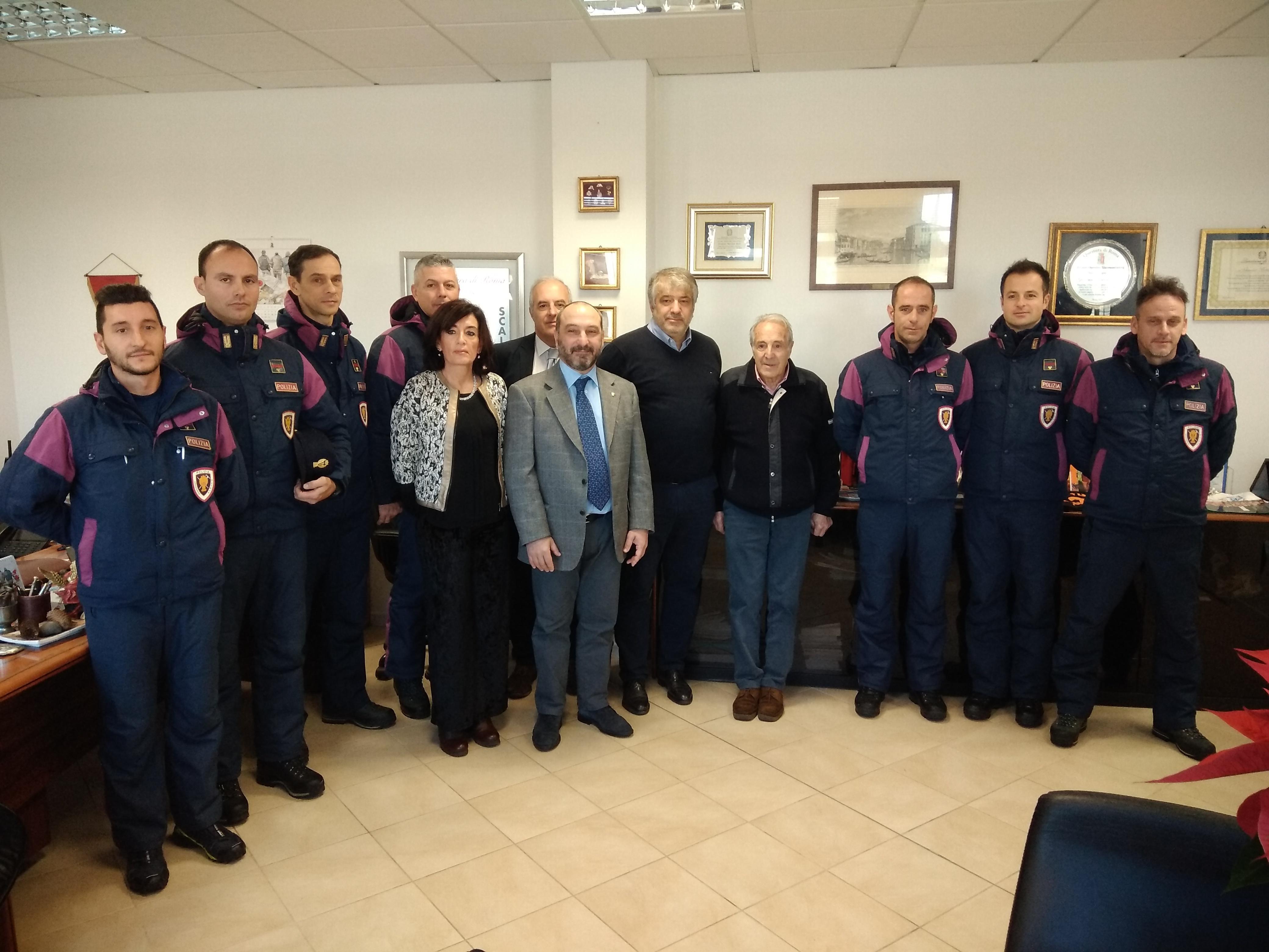 Il questore di Pistoia Giovanni Battista Scali ha presentato il nuovo servizio degli “Angeli della neve”