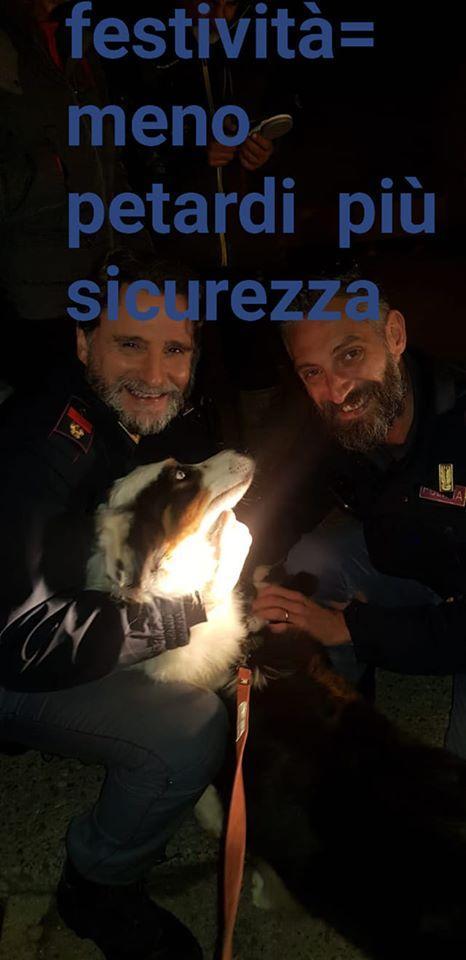 I due agenti delle volanti che hanno salvato il cane