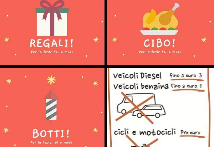 Reggio Emilia, il Comune educa i cittadini: “Per le feste fai a modo” 