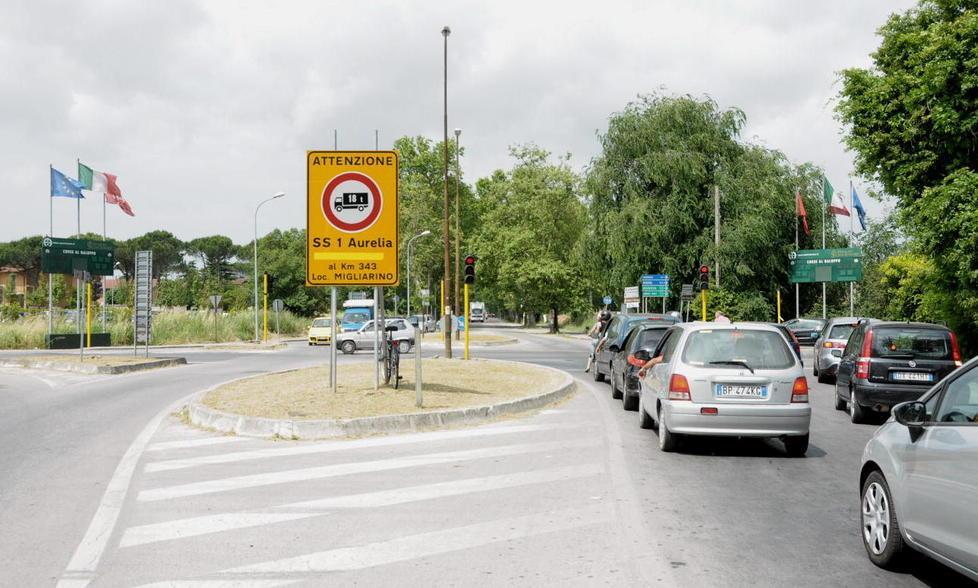 Una delle strade in cui saranno installate le postazioni per autovelox
