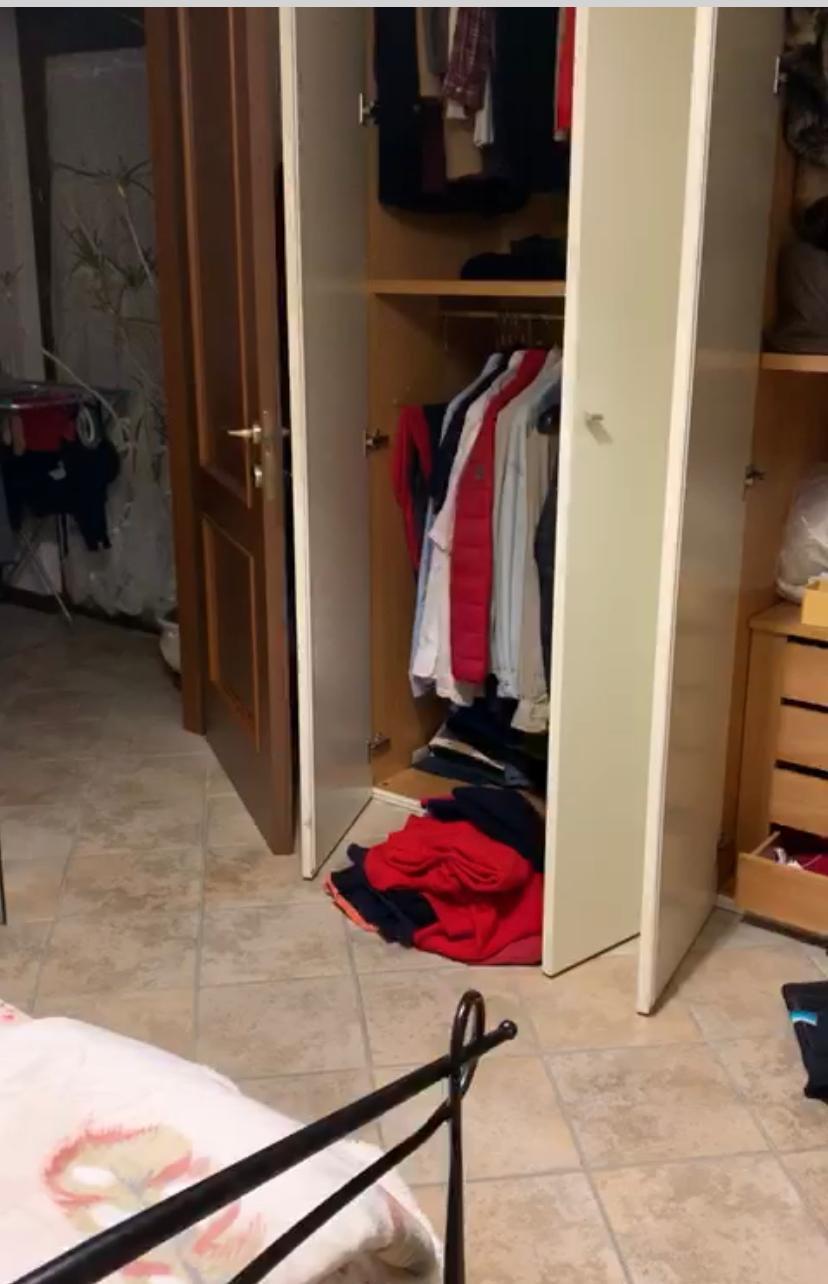 Una camera visitata dai ladri