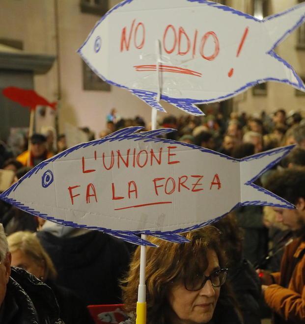 Le Sardine si danno appuntamento anche a Pistoia 